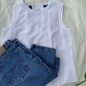 white tank top (petite)